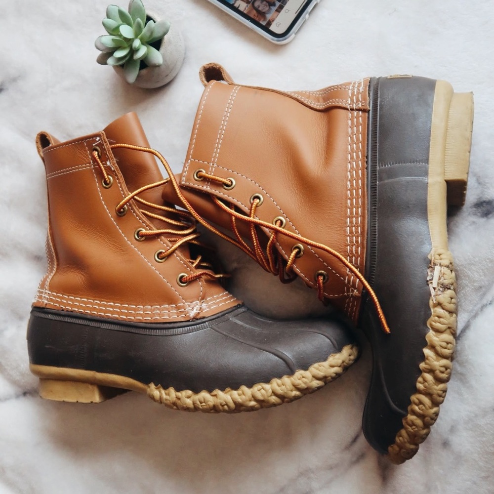 Size 7 LL Bean Boots - Duck Boots